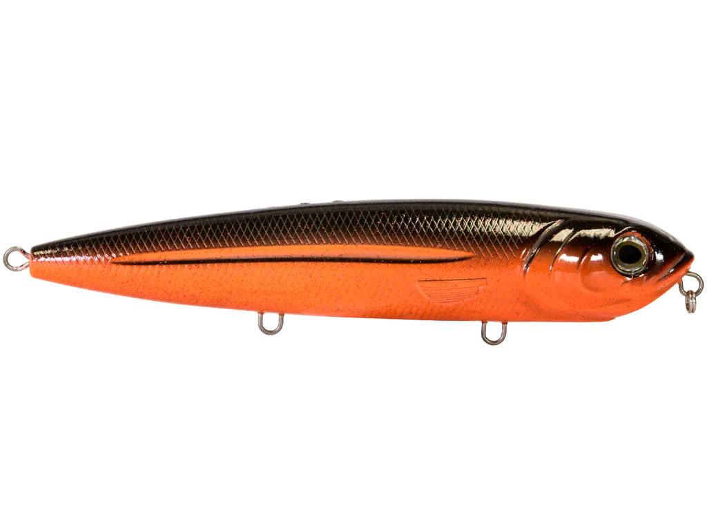 Livingston Lures Walking Boss Magnum: Black & Orange