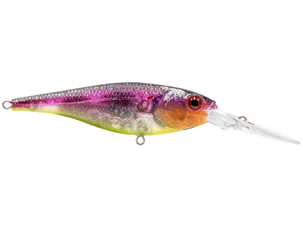 Livingston Lures Walleye Shad 90: Purple Rain