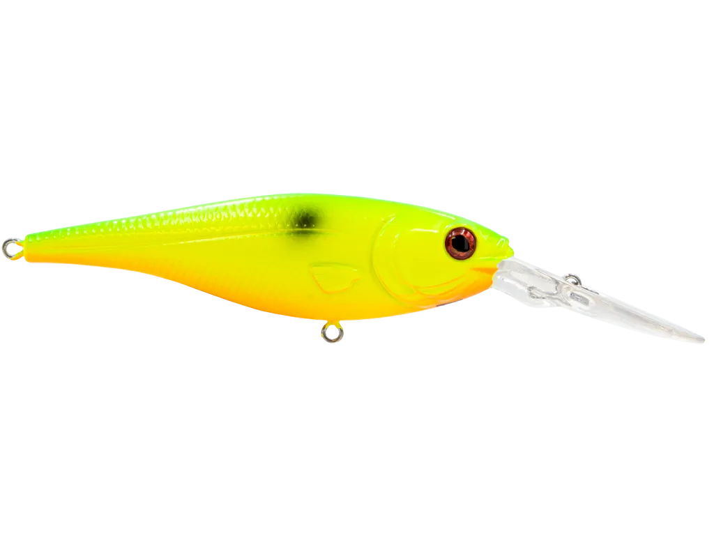 Livingston Lures Walleye Shad 90: Yellow Sunruse