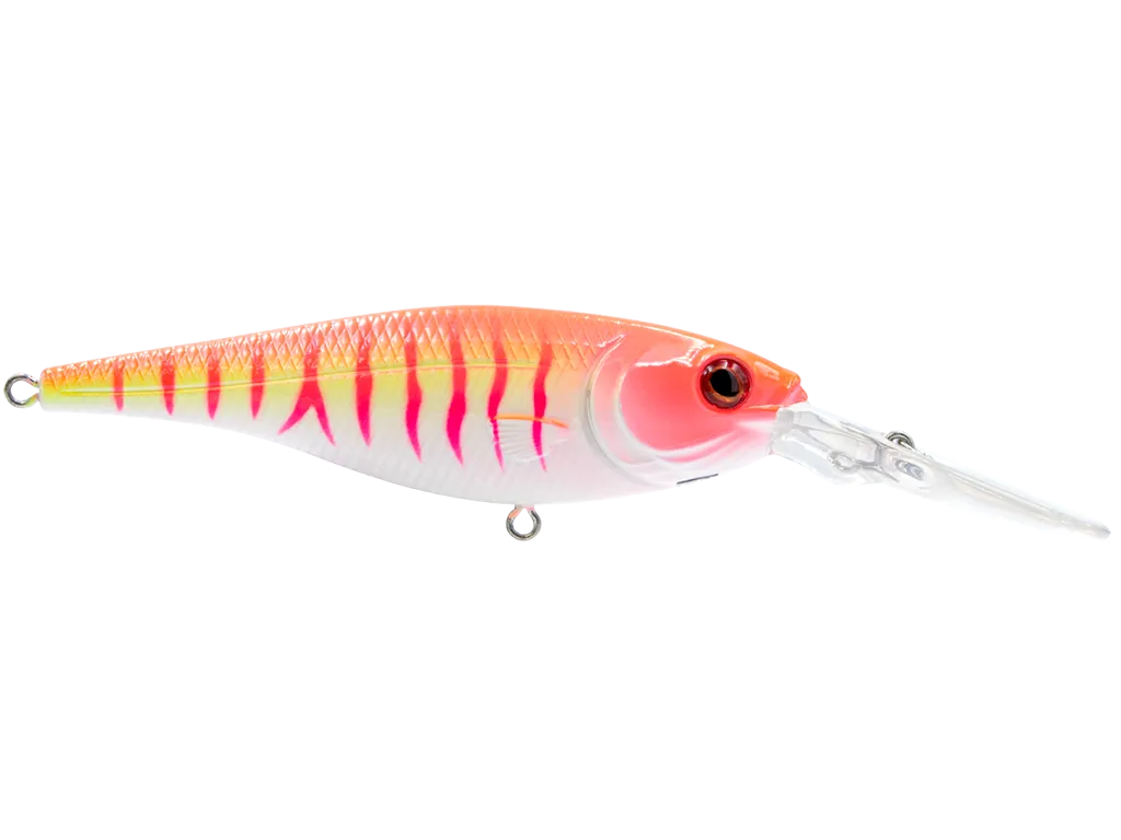 Livingston Lures Walleye Shad 90: Pink Crush