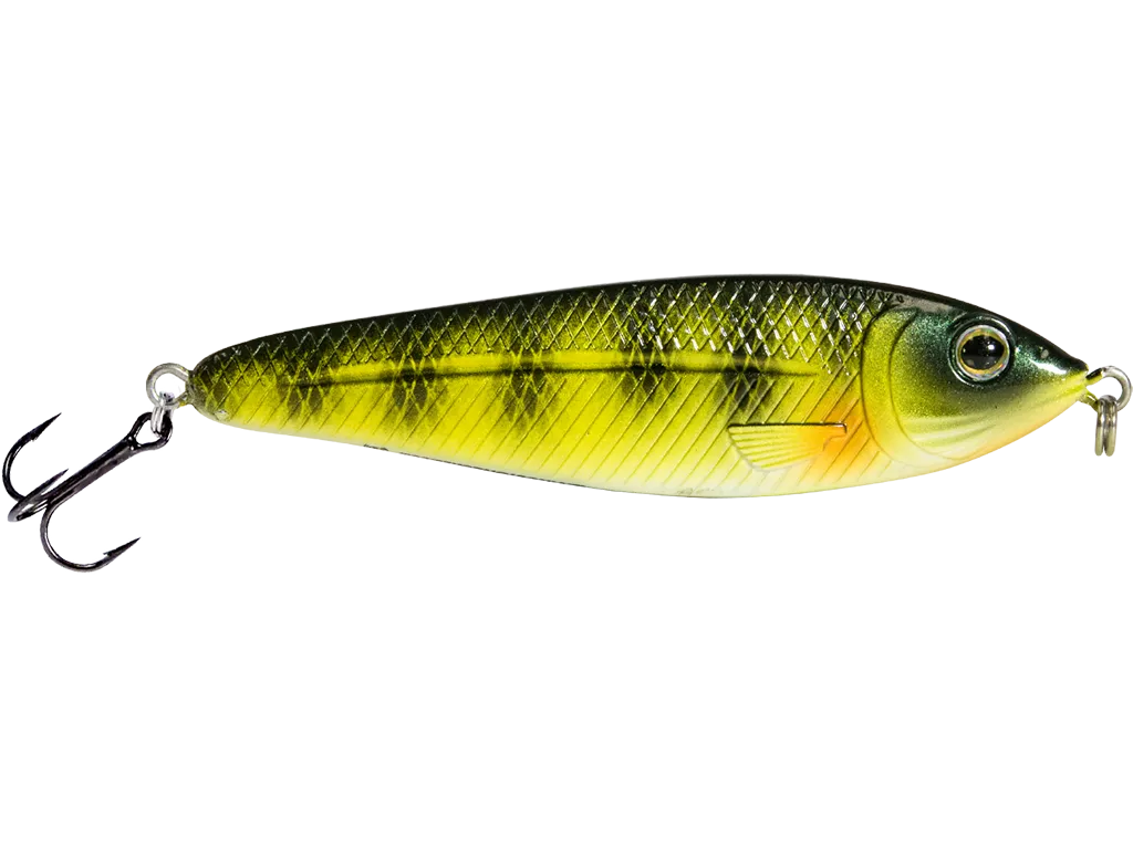 Livingston Lures EBS Jigging Spoon: Natural Perch