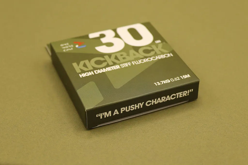 Повод KICKBACK HIGH DIAMETER STIFF FLUOROCARBON 30lbs
