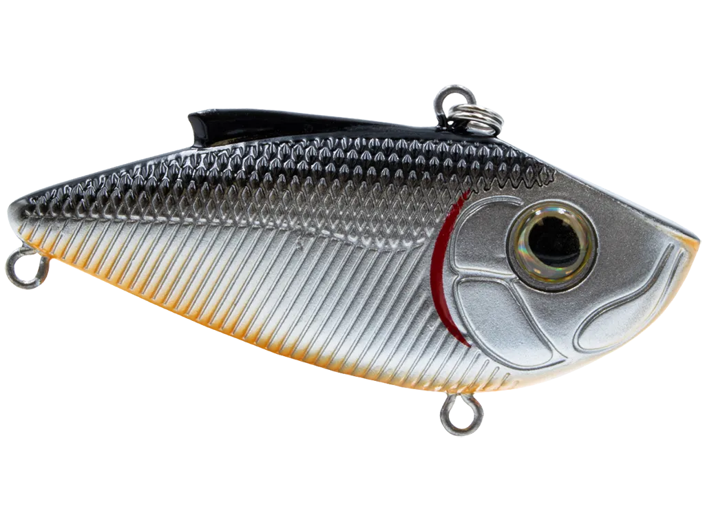 Monster Mike Pro Ripper: Black Back/Chrome Shad