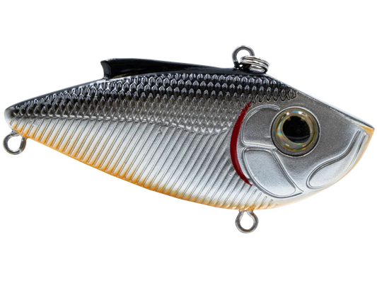 Monster Mike Pro Ripper: Black Back/Chrome Shad