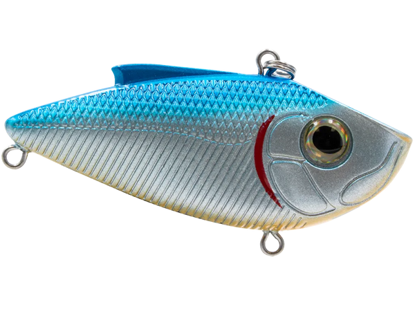 Livingston Lures Pro Ripper: Blue Back/Chrome Shad