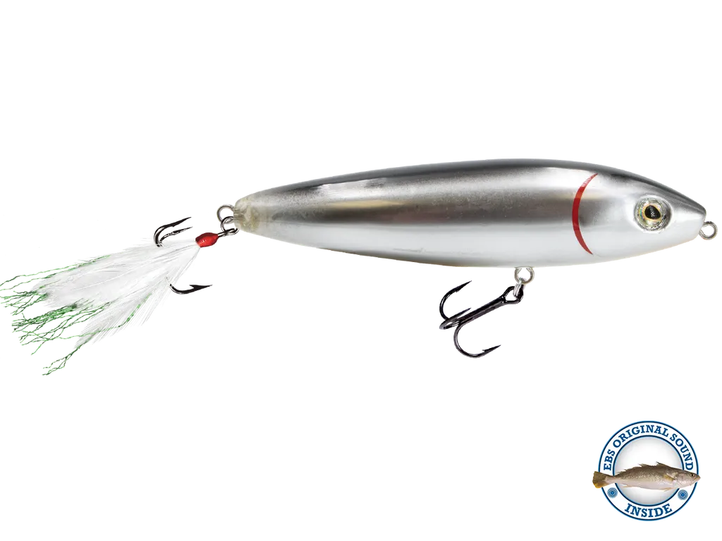 Livingston Lures Pro Sizzle: Black Back/Chrome Shad