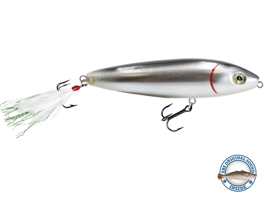 Livingston Lures Pro Sizzle: Black Back/Chrome Shad