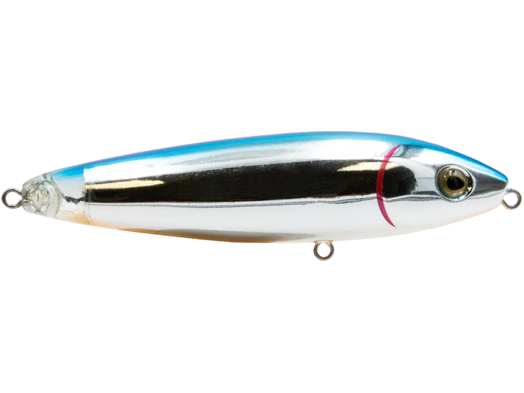 Livingston Lures Pro Sizzle: Blue Back/Chrome Shad