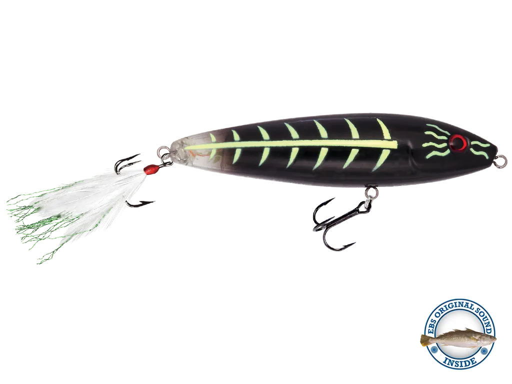 Livingston Lures Pro Sizzle: Black Zombie