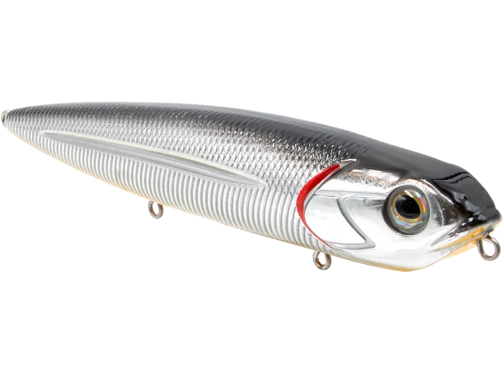 Livingston Lures Walking Boss: Black Back/Chrome Shad