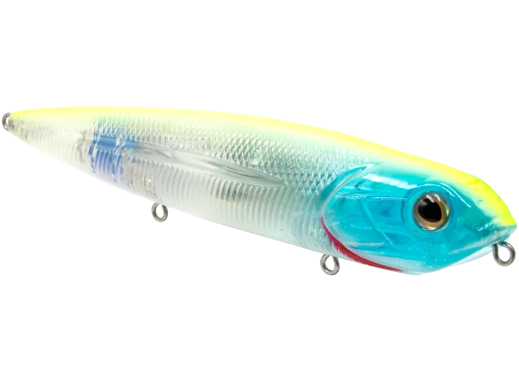 Livingston Lures Walking Boss: Chartreuse Blue Shiner