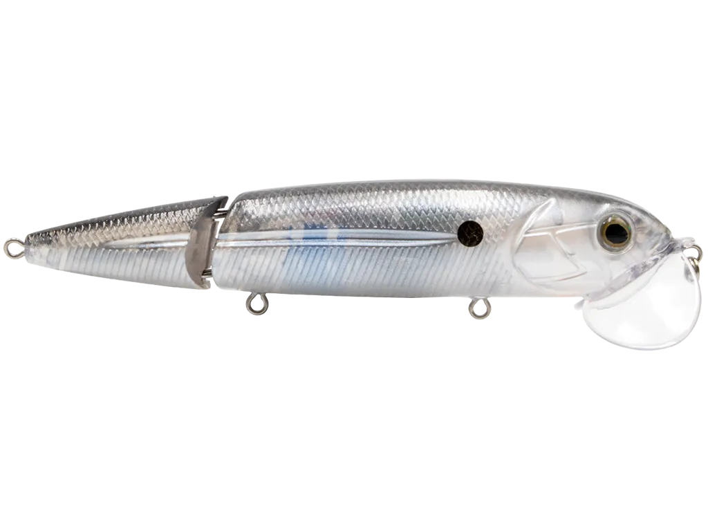 Livingston Lures Walking Boss II: Black Silver Shiner