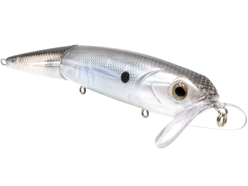 Livingston Lures Walking Boss II: Black Silver Shiner