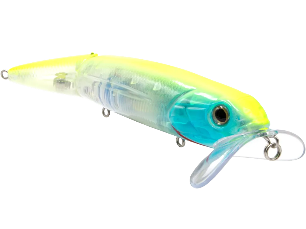 Livingston Lures Walking Boss II: Chartreuse Blue Shiner