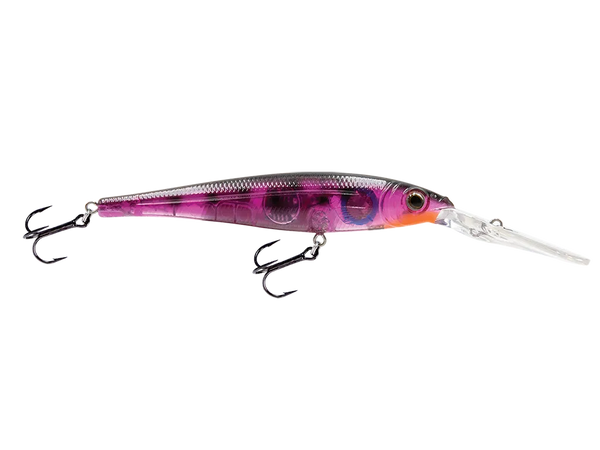 Livingston Lures Walleye Minnow 111 цвят Purple Phantom