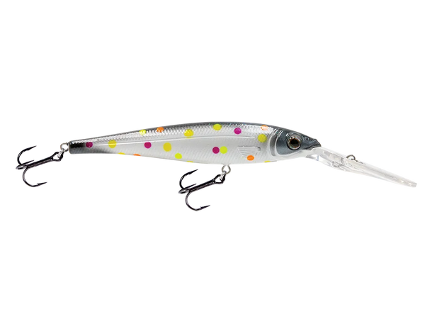 Livingston Lures Walleye Minnow 111 цвят Mardi Gras