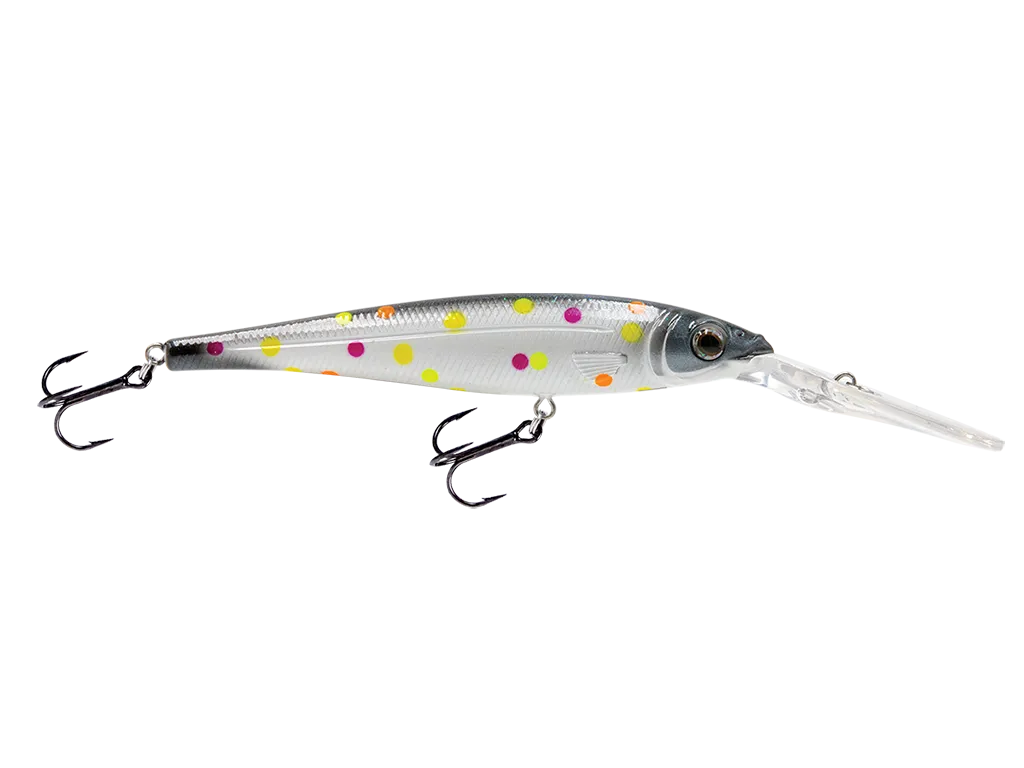 Livingston Lures Walleye Minnow 111 цвят Mardi Gras