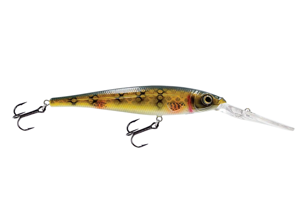 Livingston Lures Walleye Minnow 111: Natural Perch