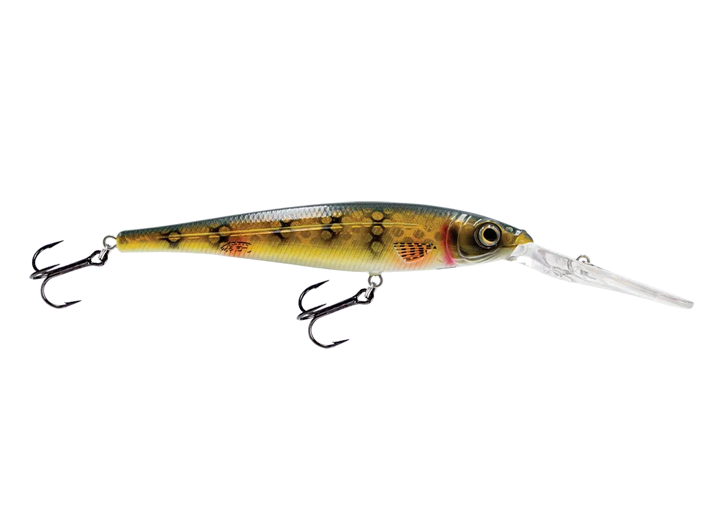 Livingston Lures Walleye Minnow 111: Natural Perch