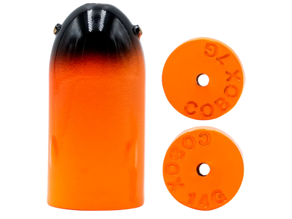 Livingston Lures Bullet: Hot Orange Black