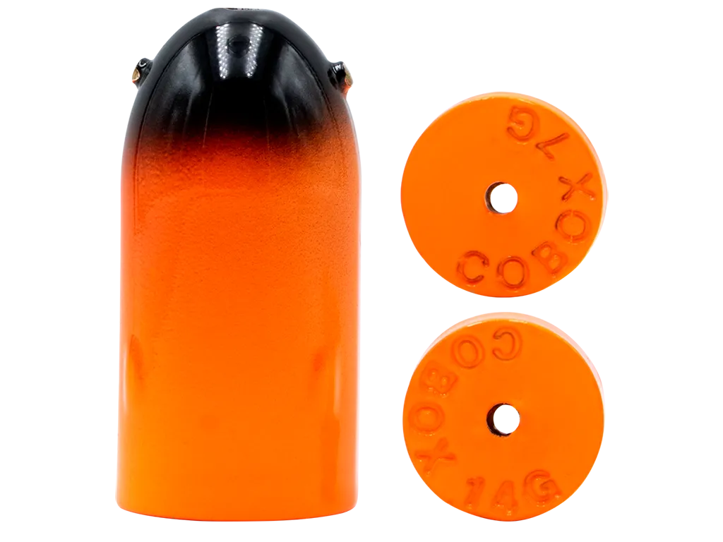 Livingston Lures Bullet: Hot Orange Black
