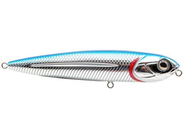 Livingston Lures Walking Boss Jr. 4 SW: Blue Back/Chrome Shad