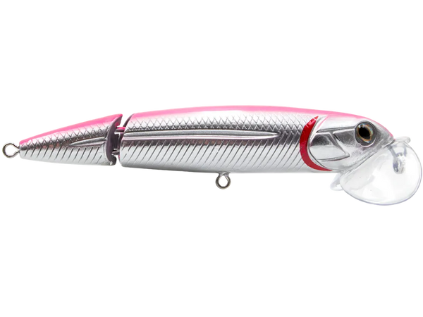 Livingston Lures Walking Boss Jr. II 4" SW: Pink Back Chrome Belly
