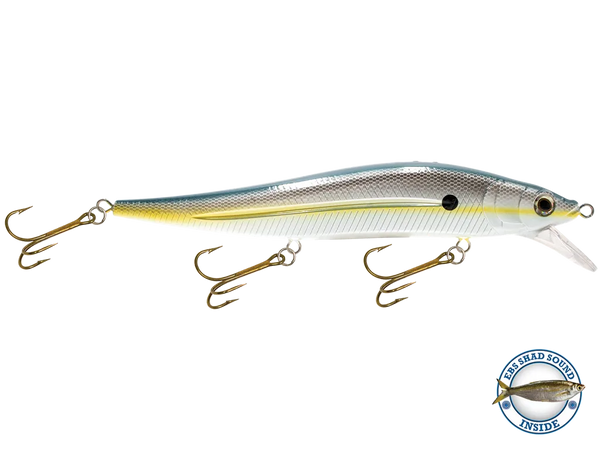 Livingston Lures Jerkmaster 254: Chartreuse Shad