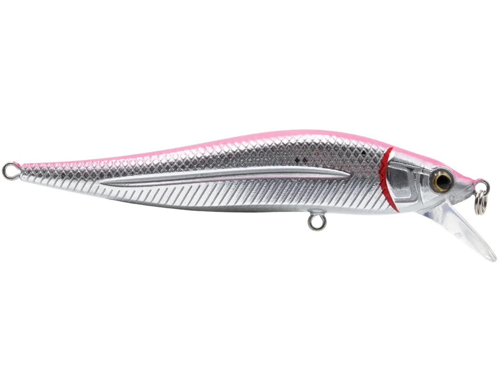 Livingston Lures Jerkmaster Jr. SW: Pink Back/Chrome Belly