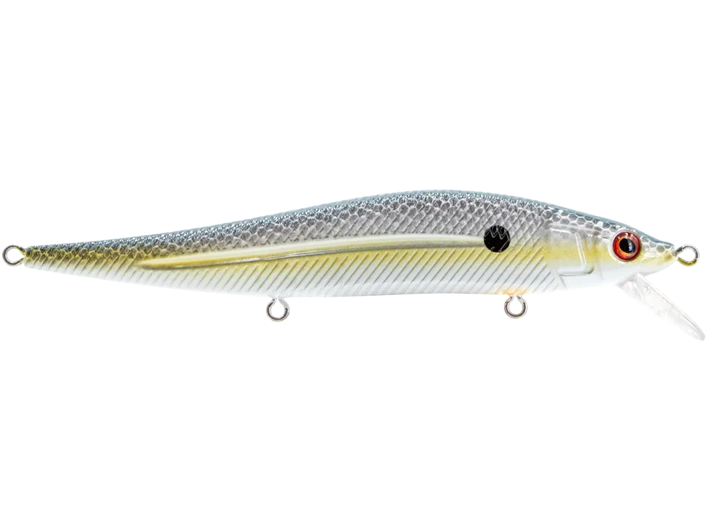 Livingston Lures Jerk Master 121: Chartreuse Shad