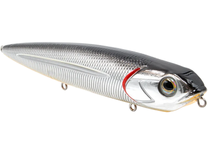 Livingston Lures Walking Boss: Black Back/Chrome Shad