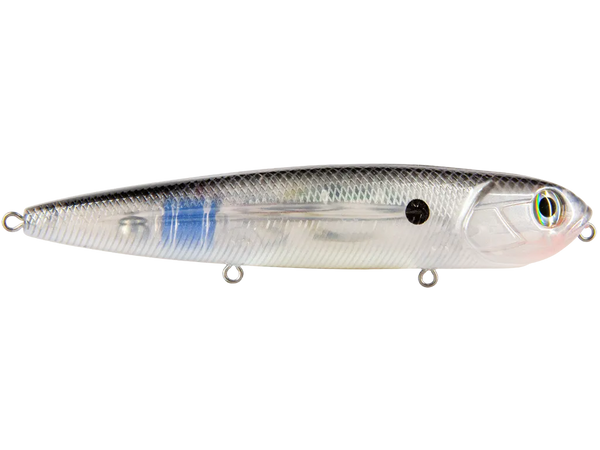 Livingston Lures Walking Boss: Black Silver Shiner