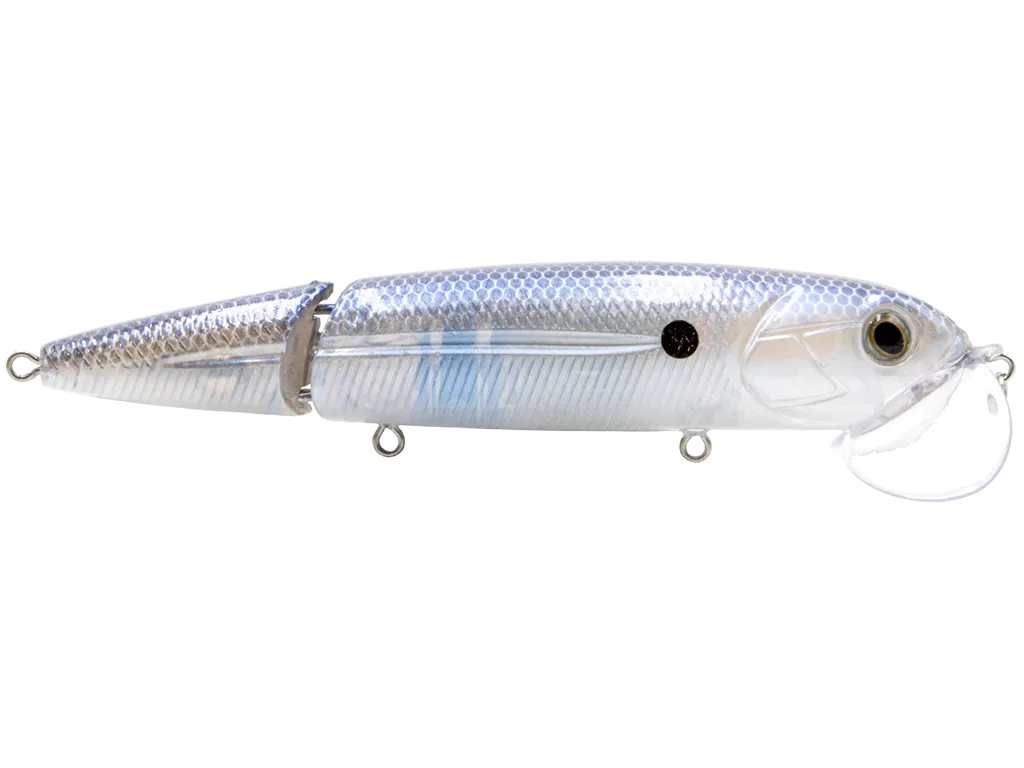 Livingston Lures Walking Boss II: Blue Pearl Shad