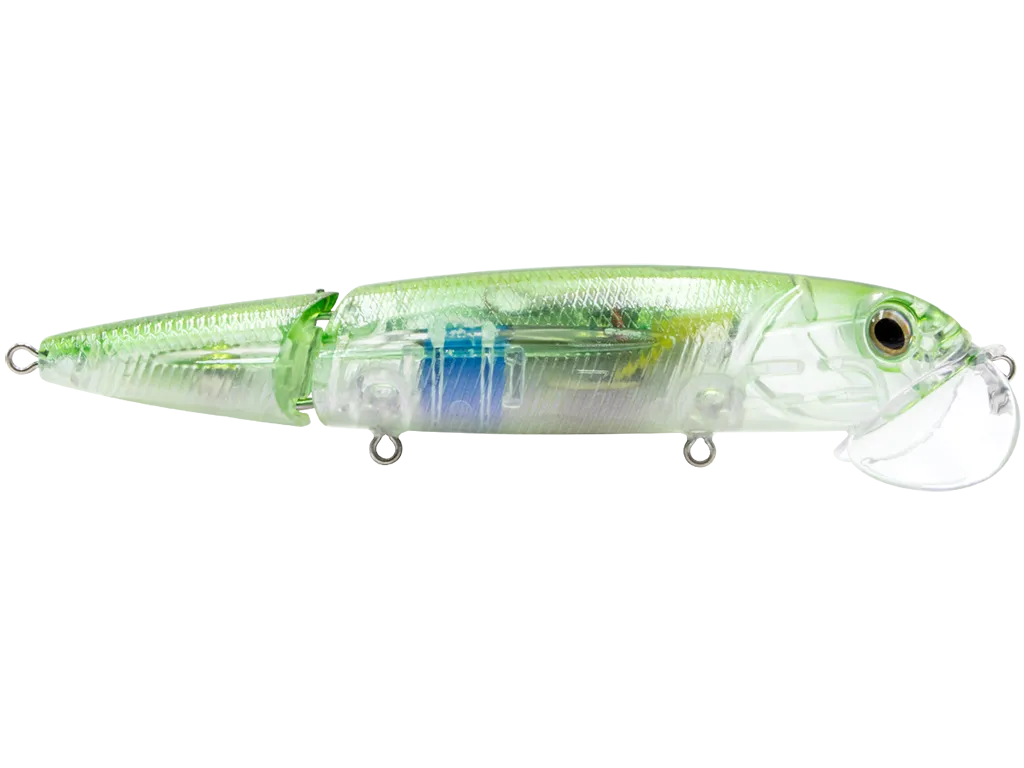 Livingston Lures Walking Boss II: Green Ghost Shiner