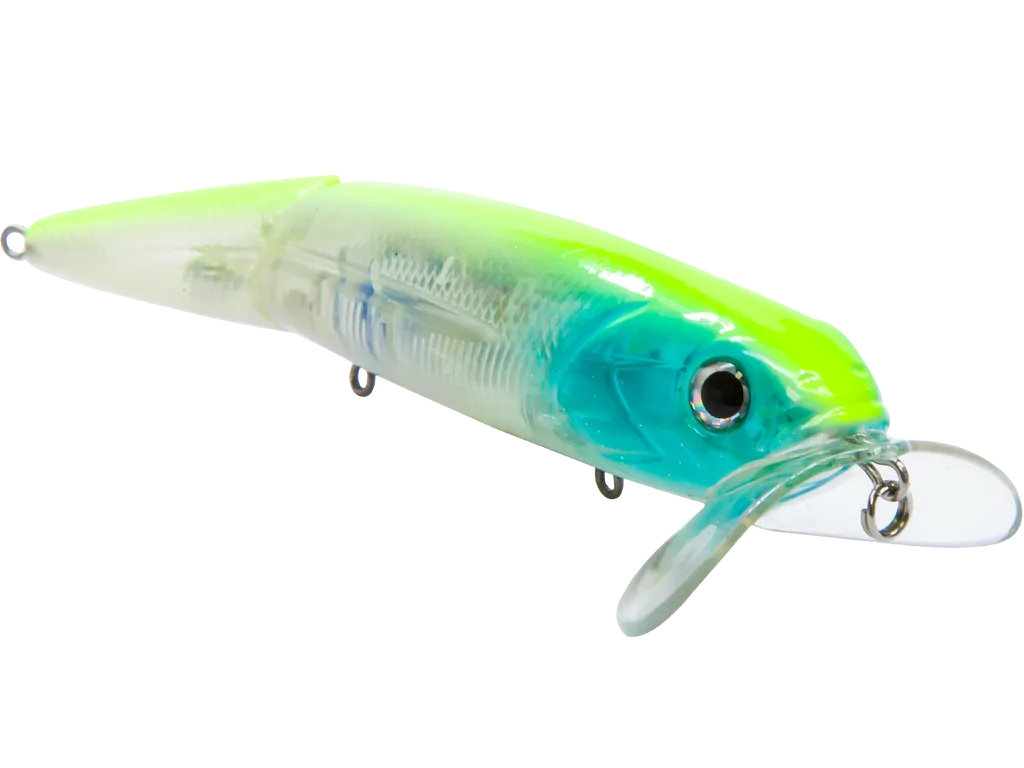 Livingston Lures Walking Boss II: Chartreuse Blue Shiner