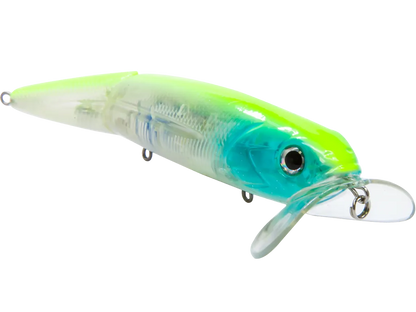 Livingston Lures Walking Boss II: Chartreuse Blue Shiner