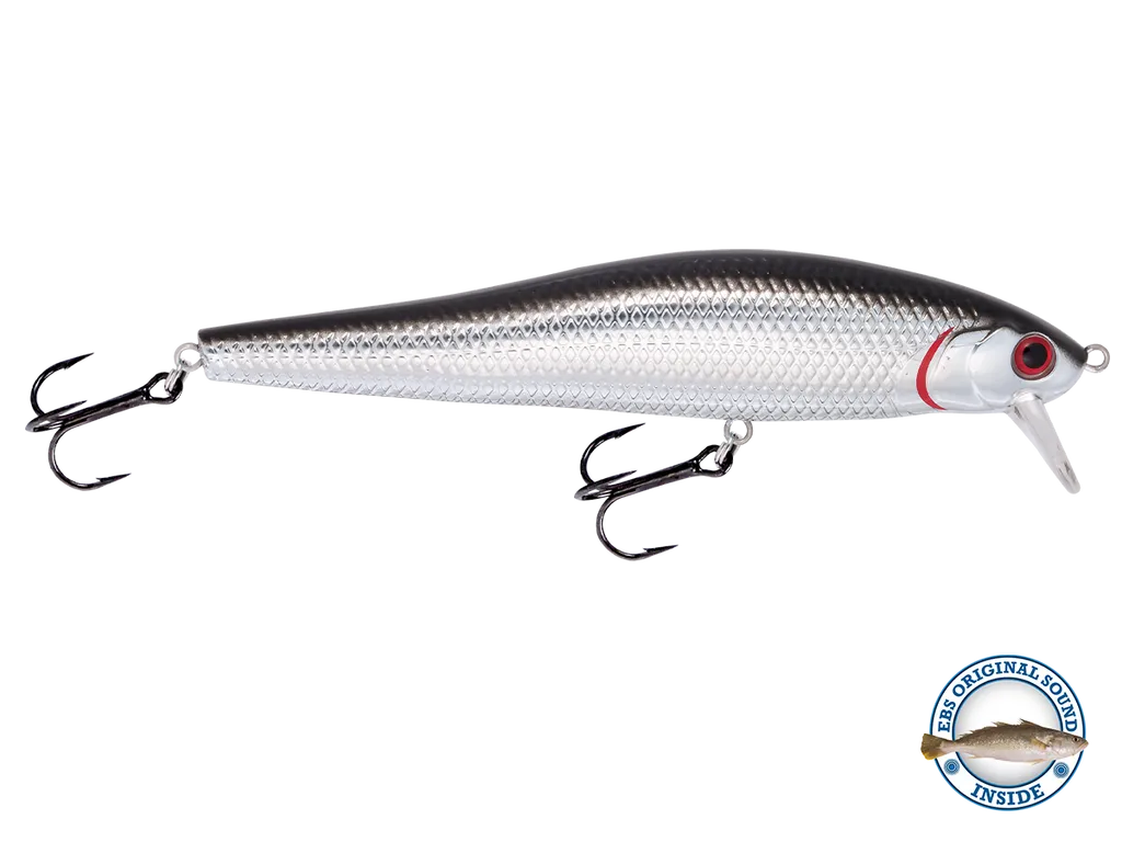 Livingston Lures Stick Master 127: Black Back/Chrome Shad