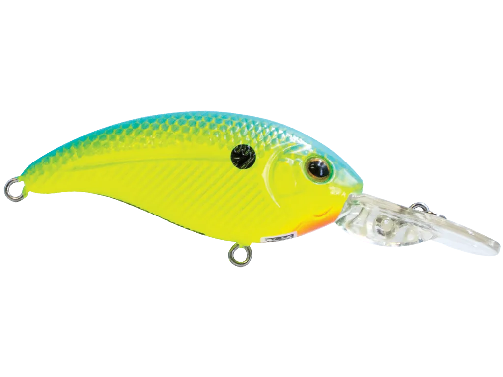 Livingston Lures Deep Impact 6: Chartreuse Sunrise Shad