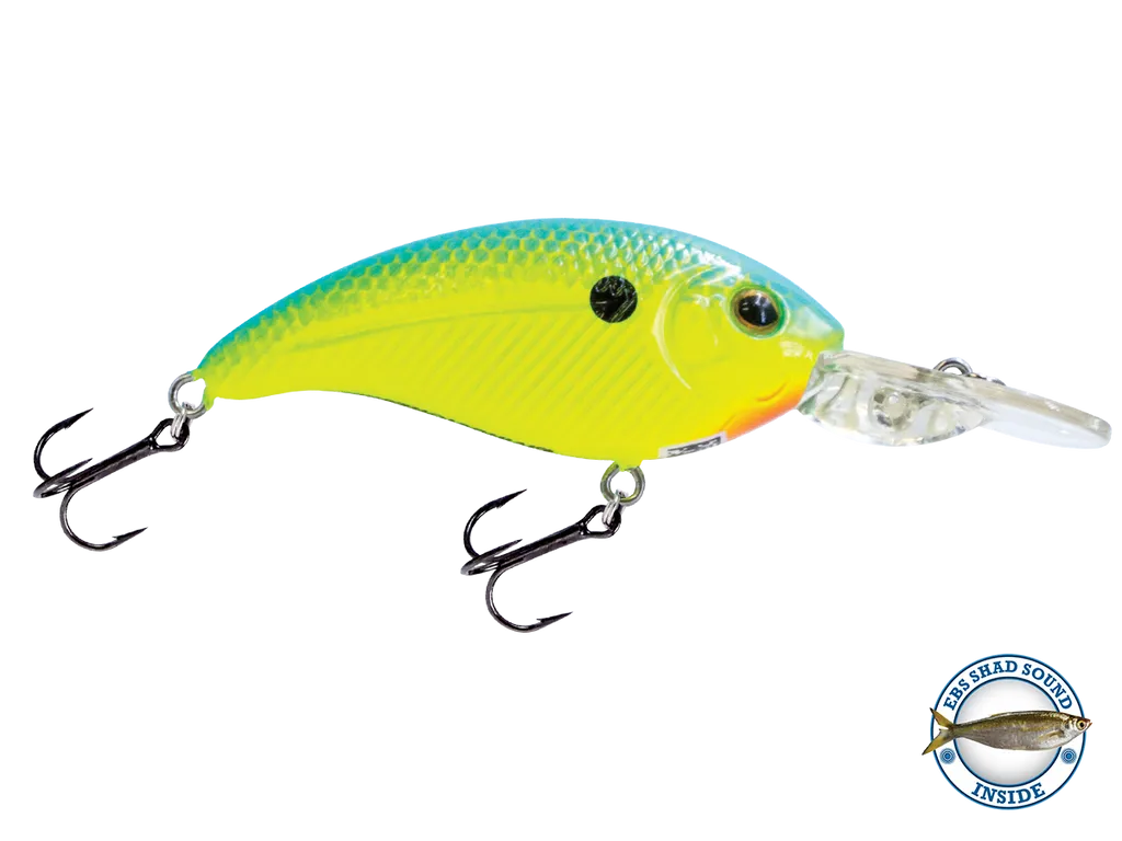 Livingston Lures Deep Impact 6: Chartreuse Sunrise Shad