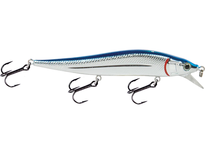 Livingston Lures Jerk Master 121C: Blue Back/Chrome Shad