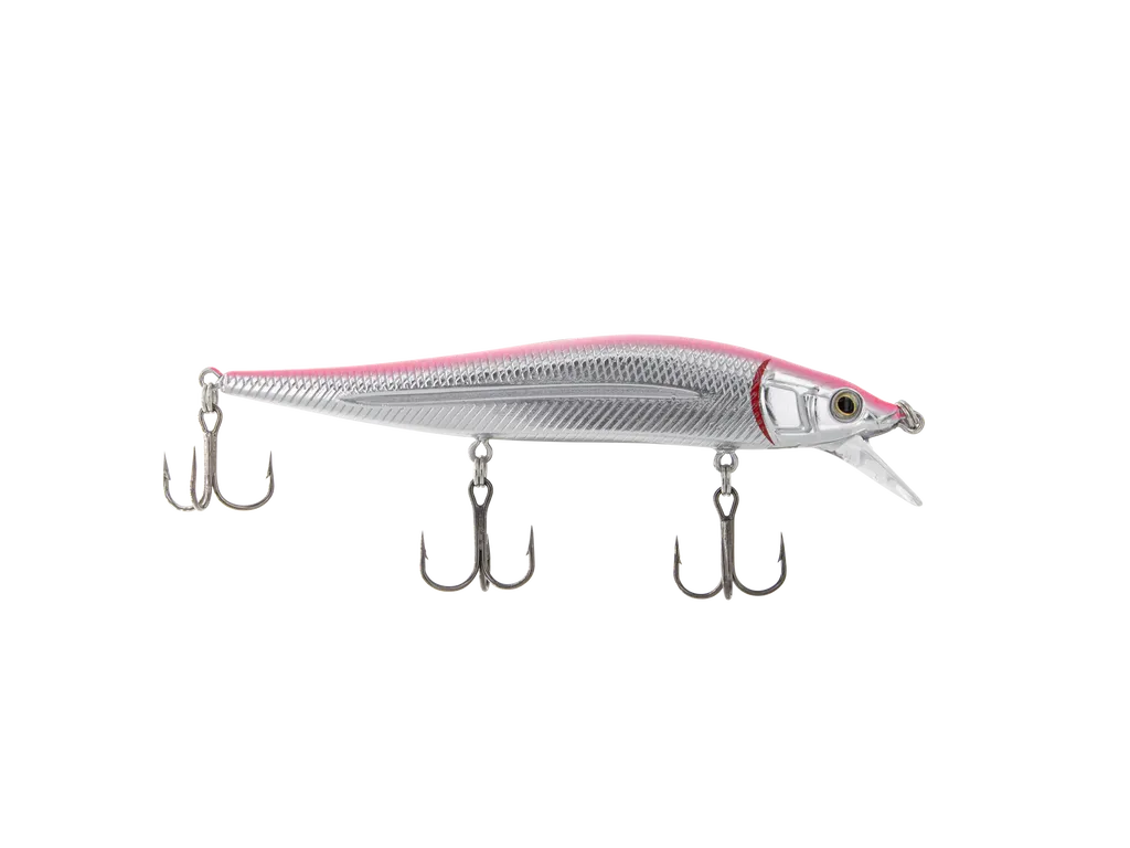 Livingston Lures Jerk Master 121C: Pink Back/Chrome Belly