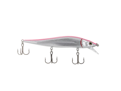 Livingston Lures Jerk Master 121C: Pink Back/Chrome Belly