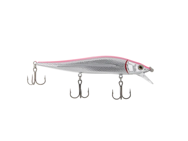 Livingston Lures Jerk Master 121C: Pink Back/Chrome Belly