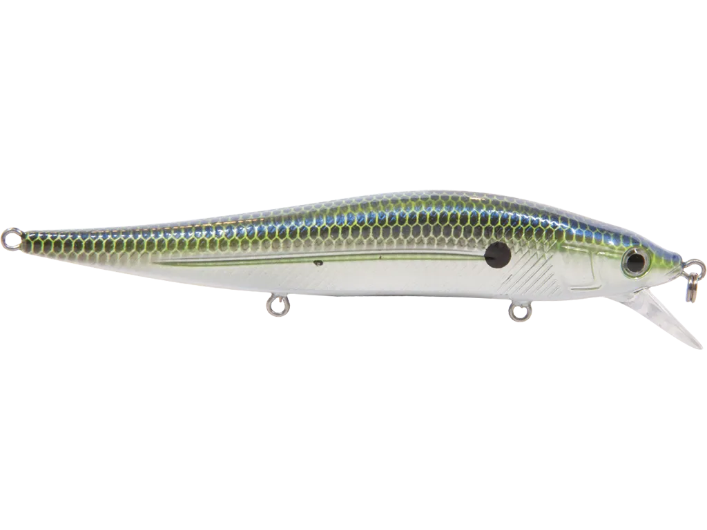 Livingston Lures Jerk Master 121C: Chartreuse Shad