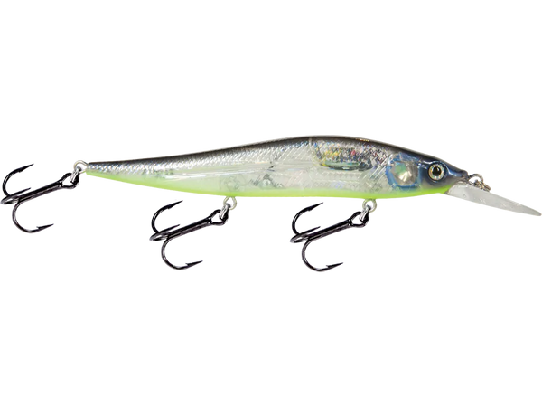 Livingston Lures Jerk Master 121D: Bluetreuse