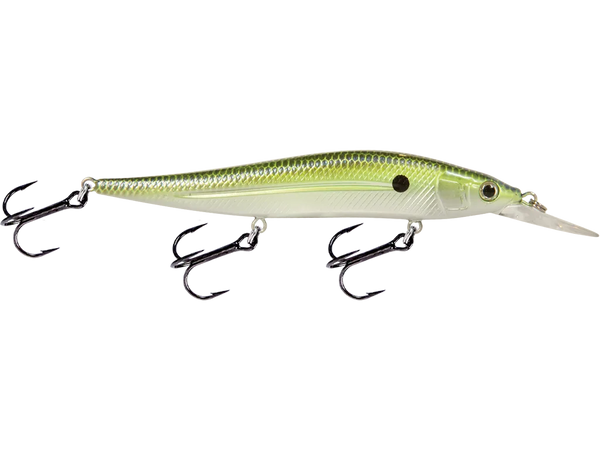 Livingston Lures Jerk Master 121D: Chrome XXX Shad