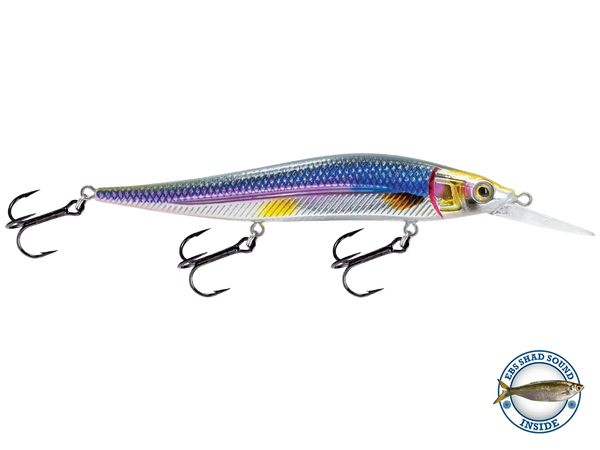 Livingston Lures Jerk Master 121D: Rainbow Smelt