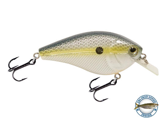 Livingston Lures Primetyme SQ 2.0: Chartreuse Shad