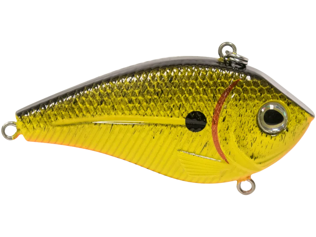 Livingston Lures Flatside 50: Chartreuse Splatter Shad