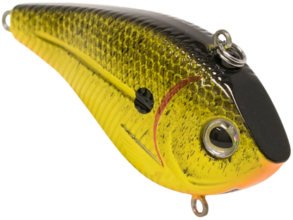 Livingston Lures Flatside 50: Chartreuse Splatter Shad